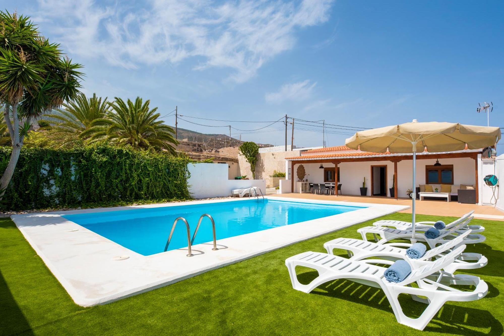 Private House With Pool & Garden Villa Guimar Bagian luar foto